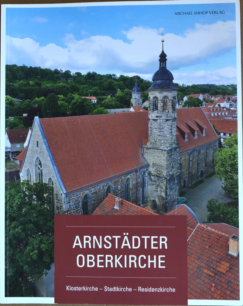 Cover der Publikation: Sammelband „Die Arnstädter Oberkirche“, Petersberg 2018
